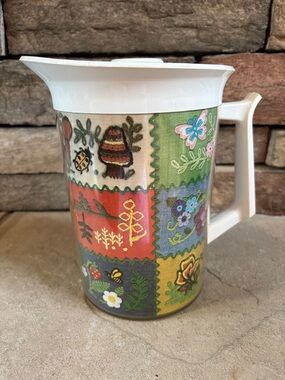 West Bend Thermo Serve 1970s plastic pitcher